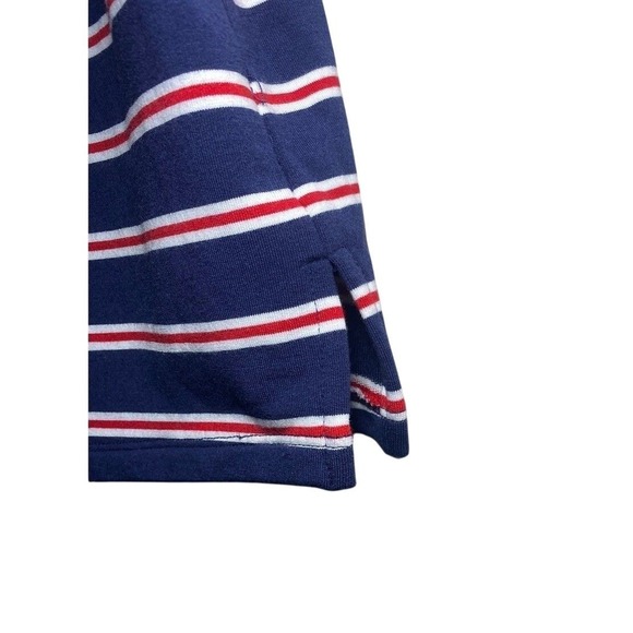 NWOT. Charter Club Womens Medium Striped Dress Drawstring Waist Pockets - Picture 4 of 6